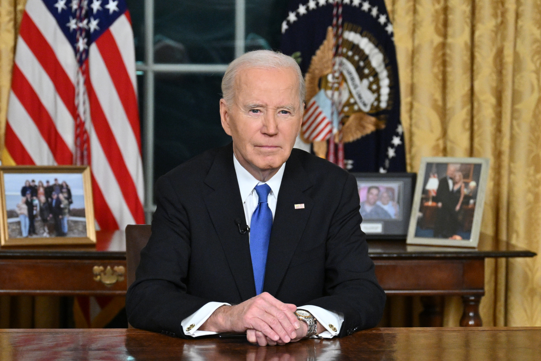 Biden Fires Back at Trump, Defends Clemency Autopen Use