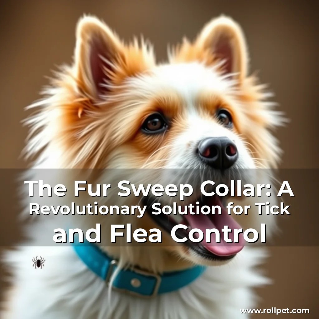 The fur sweep collar: a revolutionary solution for tick and flea control