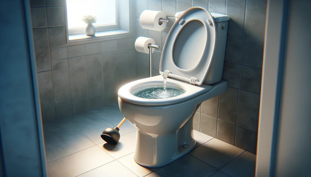 How long does it take for a toilet to unclog itself