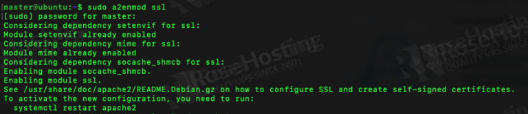 How To Enable HTTPS Protocol With Apache 2 On Ubuntu 20.04