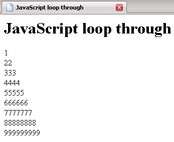 Javascript Loop Through - Best Space Arts in High Resolution
