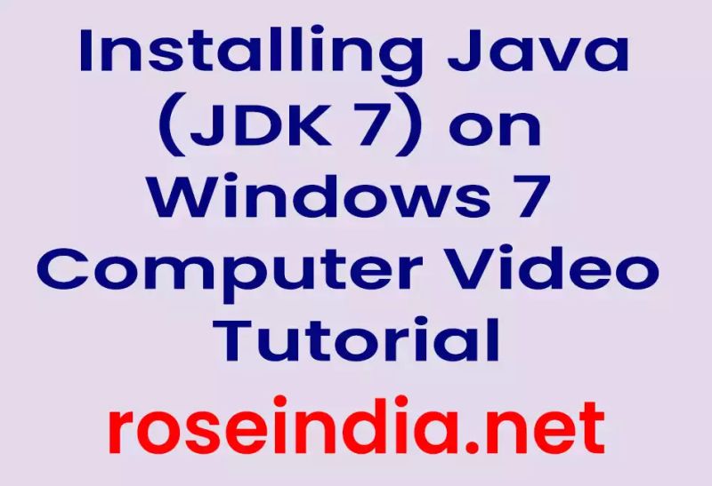 How To Install Jdk 7 On Windows 8 Java Programming Tutorial - Best Light Images in 8K