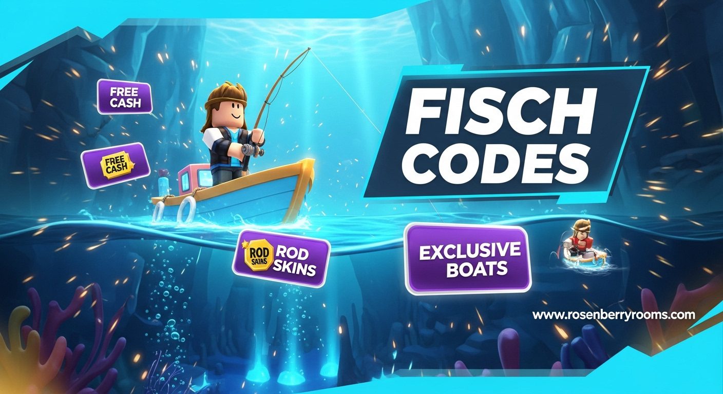 Roblox Fisch Codes May 2026 75 NEW Codes Available Roblox Fisch Codes 
