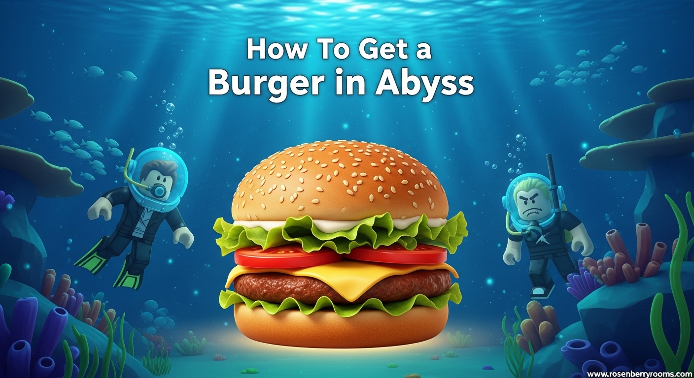 How To Get Burger In Abyss Roblox March 2026 Burger 