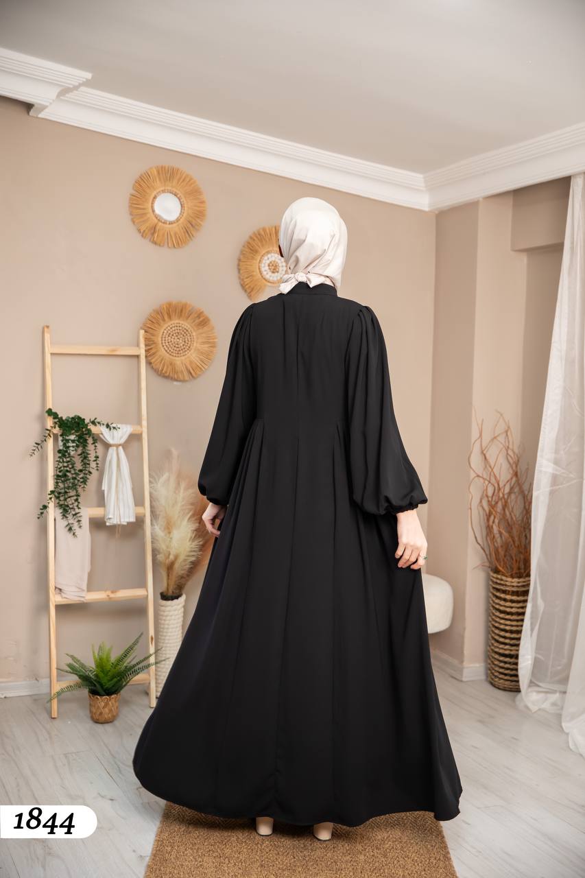 فستان نيل كريب صيفي2025