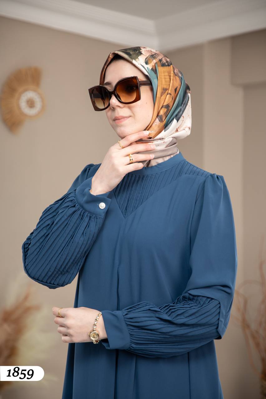فستان مدينه ايبيك صيفي مميز