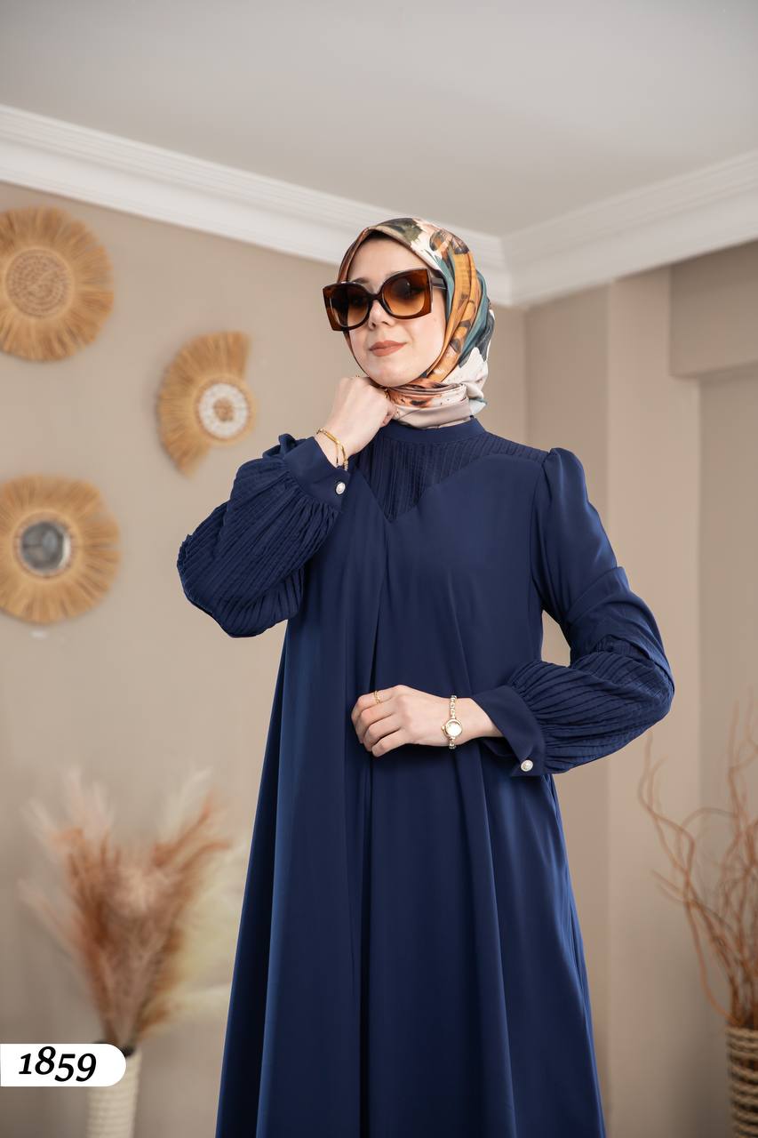 فستان مدينه ايبيك صيفي مميز