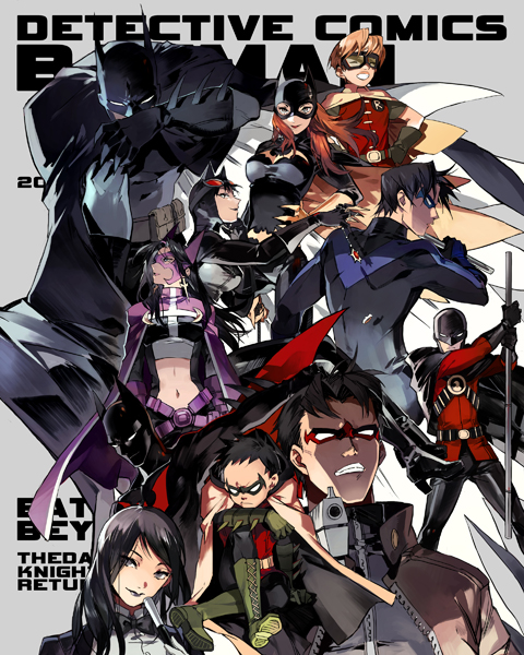 Manga Style DC Comics Superheroes by STAR Kageboushi - Batman