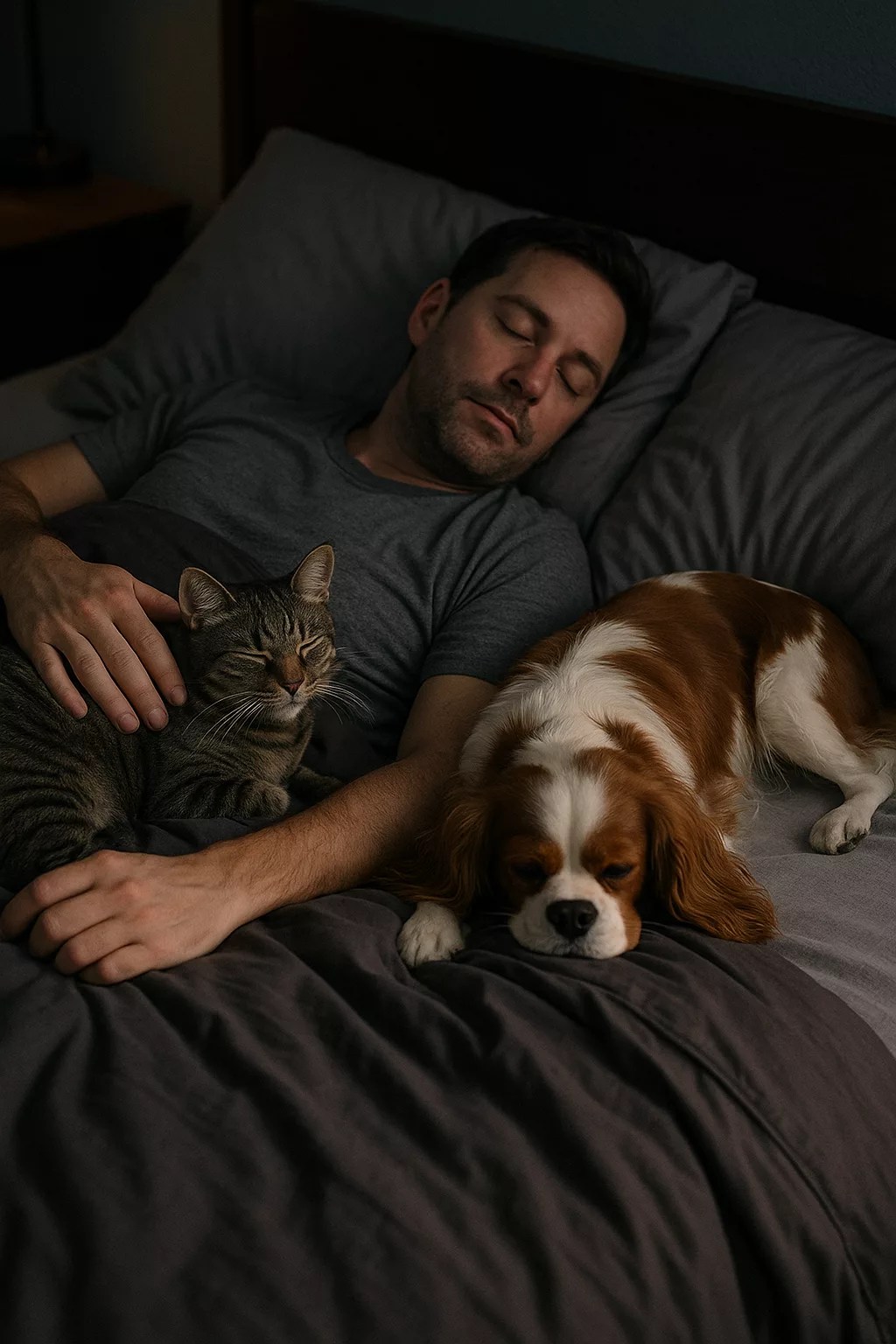 Vivre avec un animal : un secret pour mieux dormir ?