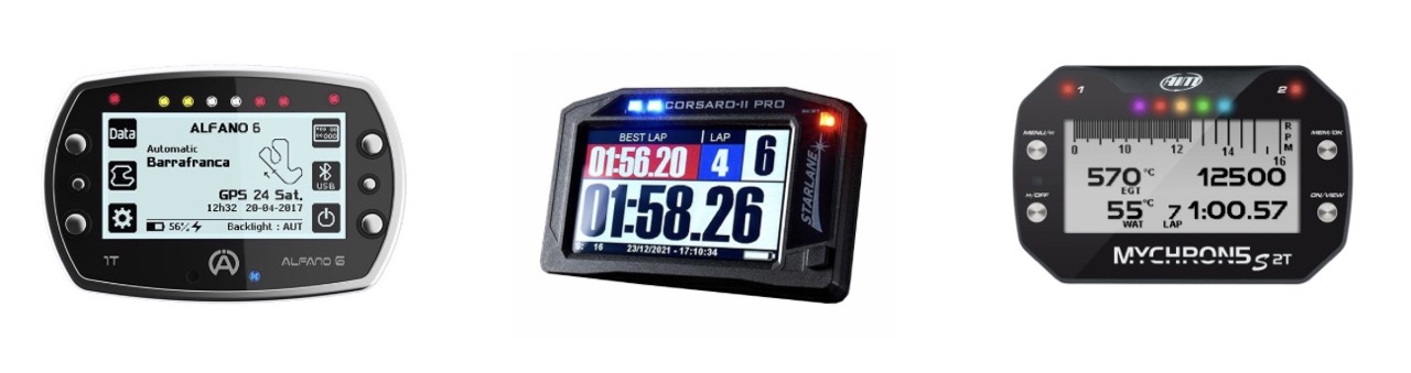 Comparativa de lap-timers