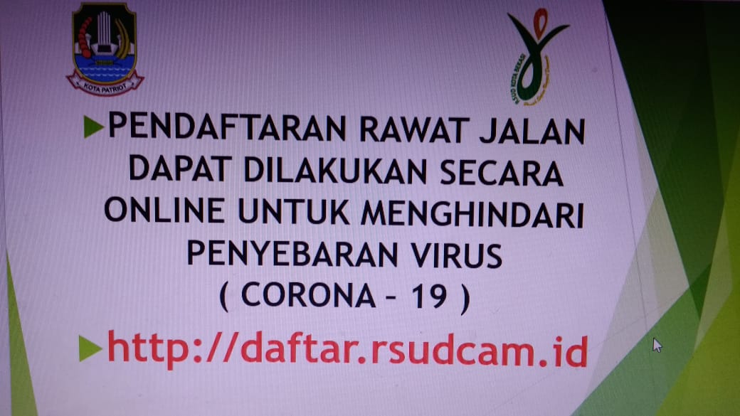 02 oct 2017 17:27 wib: Info Daftar Online Selama Covid 19 Rsud Dr Chasbullah Abdulmadjid