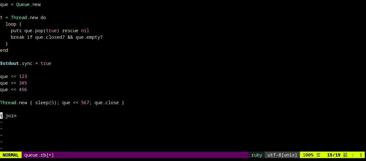 VIM Editor Ruby