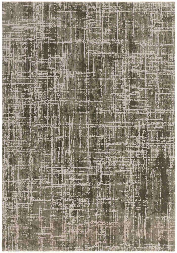 Kuza Abstract Green Rug by Asiatic Carpets | Rugs UK