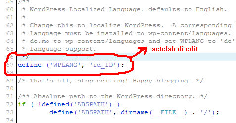 Beberapa sumber daya wordpress.org dalam bahasa indonesia yang tersedia saat ini dan. Cara Merubah Aplikasi Wordpress Ber Bahasa Indonesia Tutorial Web Hosting