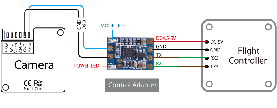 Control Adapter RunCam Control Adapter