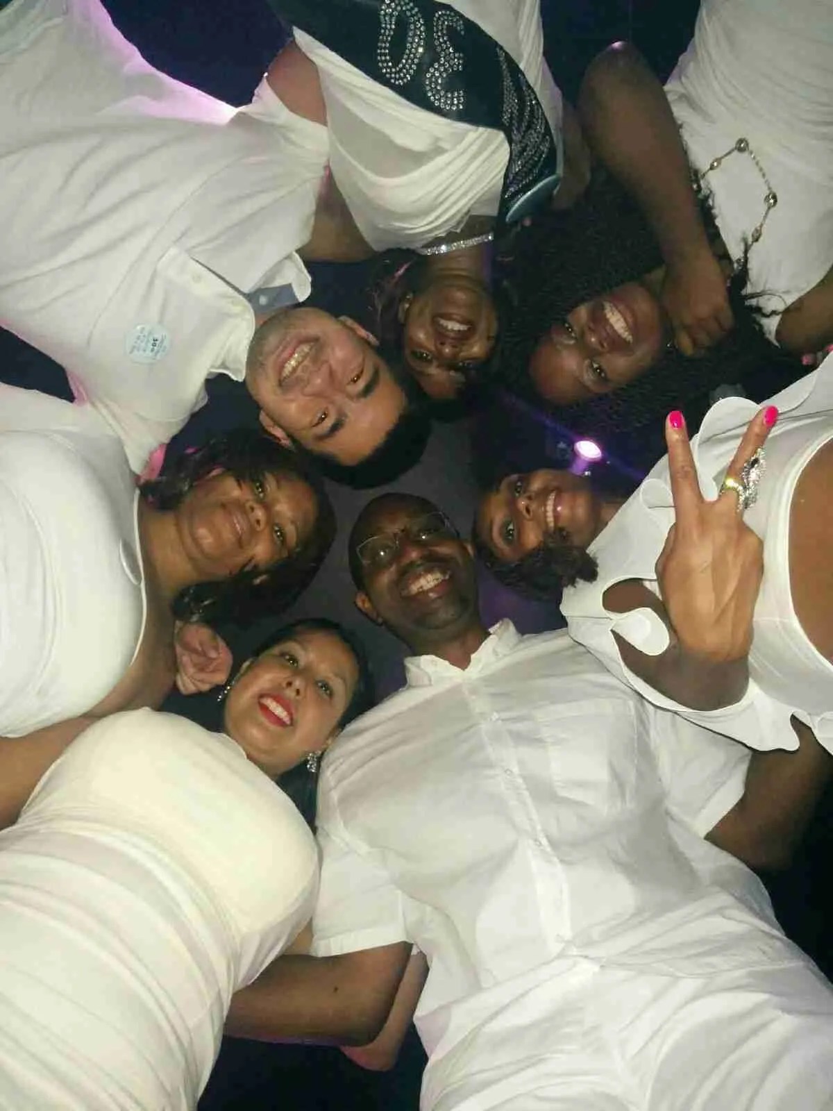 All white on Friday night