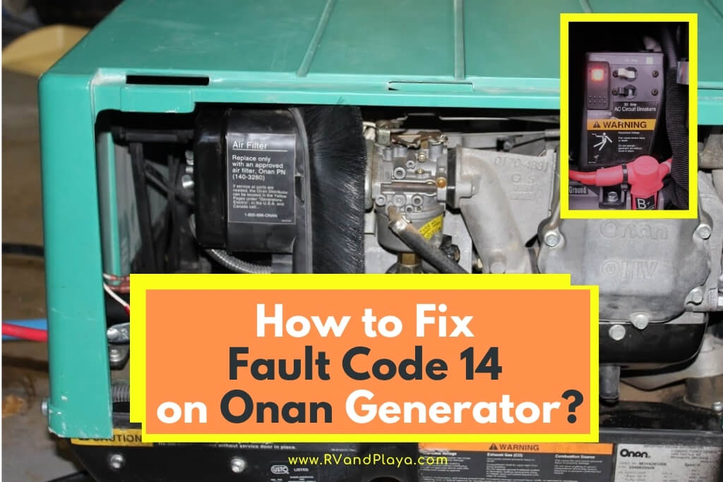How to Fix Fault Code 14 on Onan Generator (Always Works!) RV and