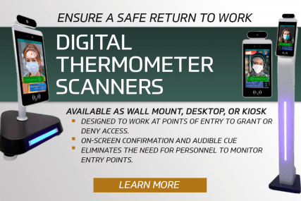 Digital Thermometer Scanner Popup