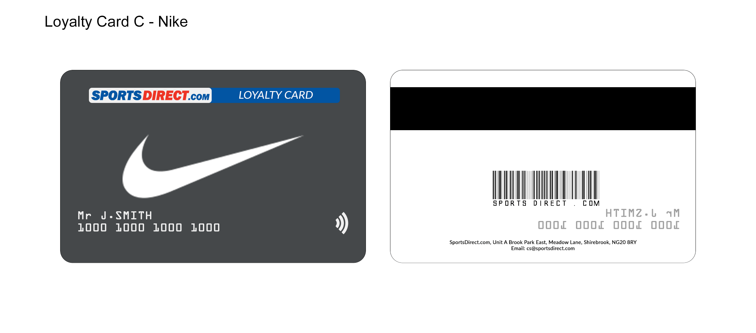 Sports Direct RxDesign