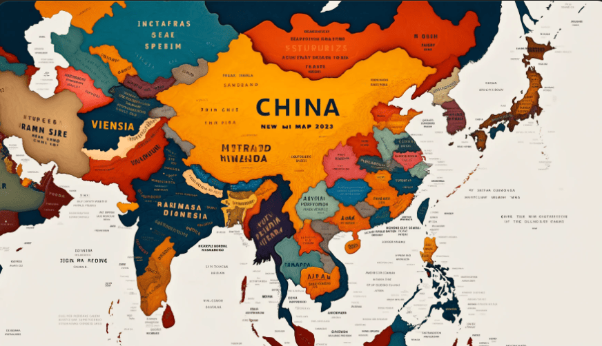 China S New Standard Map Of 2023 Unveiling Tensions And China 1 