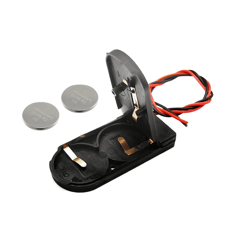 CR2032 3V Button Coin Cell Battery Holder Case Box With OnOff Switch