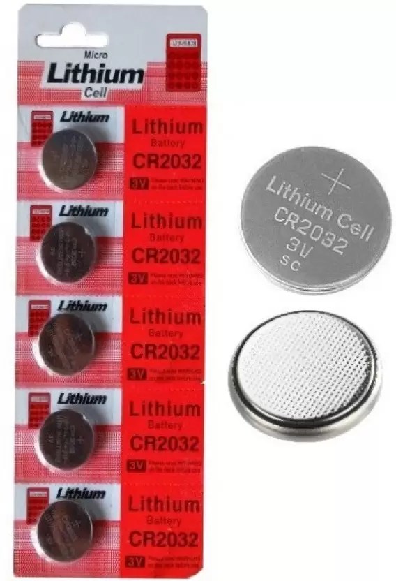 CR2032 3V Lithium Coin Battery is the most commonly used coin battery which provides long-lasting and reliable power for various devices. They are used to power small electronic devices such as a calculator, Digital Watches, Remote controls, Musical Gadgets like Guitar Tuner, Various medical Devices, fitness Gadgets, & toys etc. The CR2032 is a 3V coin-type Lithium Battery that comes with 225 mAh capacity. It has flat top terminals. It is ideally suited for use in all kinds of products where the trend is to achieve increasing miniaturization. Since the manganese dioxide that is chemically very stable is used for the plus terminal as an active material, if preservation conditions are proper, 90% of capacity remains even after ten years of storage. It employs organic electrolytes with minimum creeping so they are vastly superior in terms of leakage resistance under environmental changes. Features: High and Stable voltage (3V) A full line up for use in a wide variety of applications No mercury added Useful in a wide range of temperatures (-30°C to +60°C) Very high weight-to-power ratio Manganese dioxide material High capacity Long Lasting life. Low self-degradation rate and superior storability 0.2mA continuous standard drain High leak protection and hence no oxidation damage in devices, so it can be used in any expensive Gadget with superior safety. Resistance to continuous discharge and hence Very low self-discharge; Long shelf life for up to 10 years. Package Includes: 1 x Panasonic CR2032 3V Lithium Coin Battery-2Pcs.