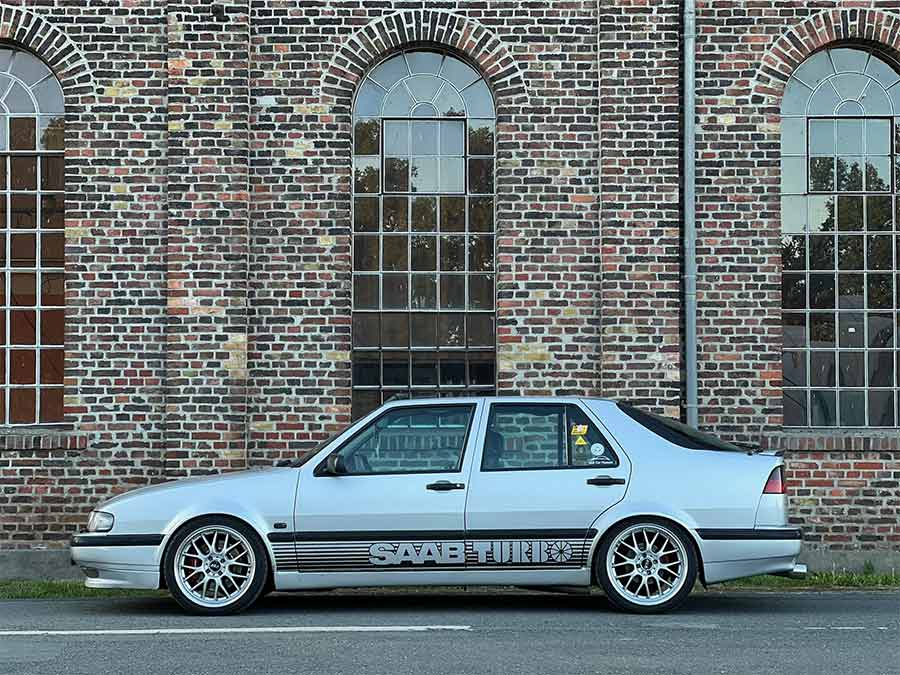 400HP Saab 9000 Aero Emerges From Hamburg Underground With Maptun