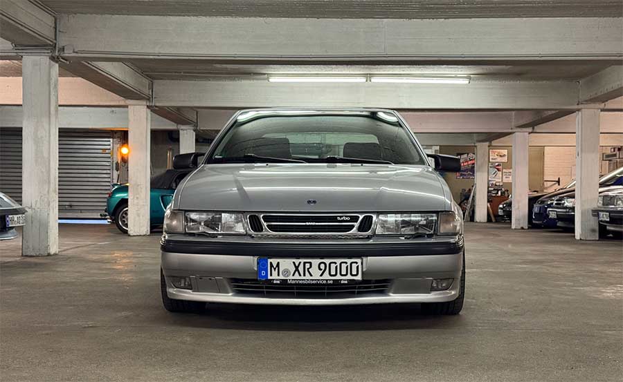 400HP Saab 9000 Aero Emerges From Hamburg Underground With Maptun