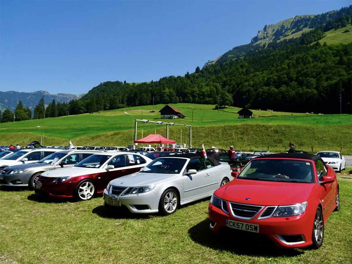 IntSAAB 2025: Saab's Living Legend Awakens In The Swiss Alps