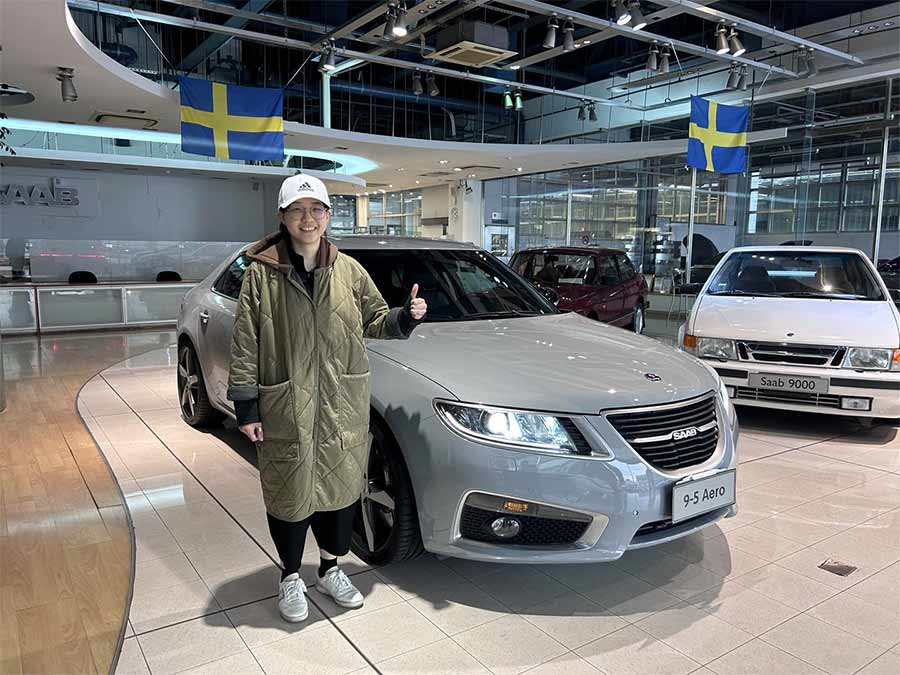 The World's Only Brooklyn Gray Saab 9-5 NG – Mr. Ke's One-of-a