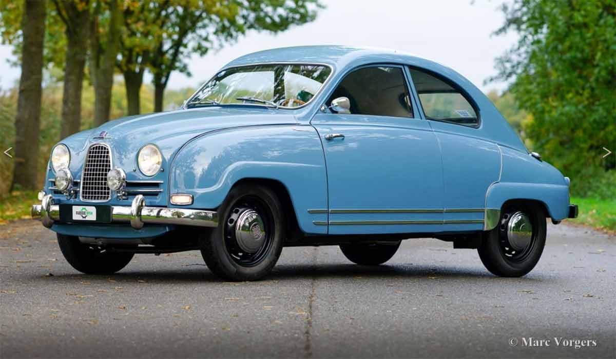 The 1959 Saab 93B Granturismo 750: One Of Four Survivors From