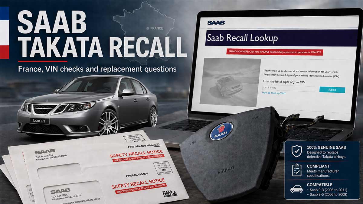 France Puts The Takata Recall Back On The Saab Agenda: What 9-3