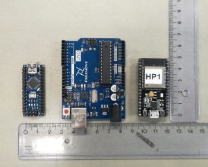 Arduino Nano, Arduino Uno and ESP32