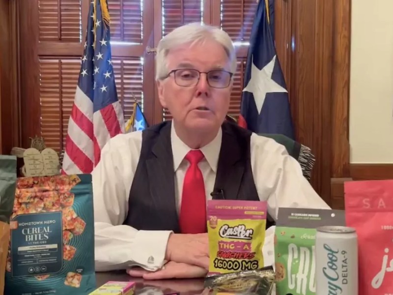Texas Lt. Gov. Dan Patrick blasts governor for executive order regulating THC
