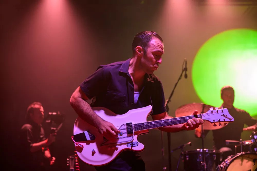LA LOM performs during a 2024 show at Stable Hall.