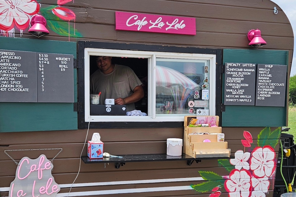 Café La Lele coffee truck takes over Folklores Coffee's Beacon