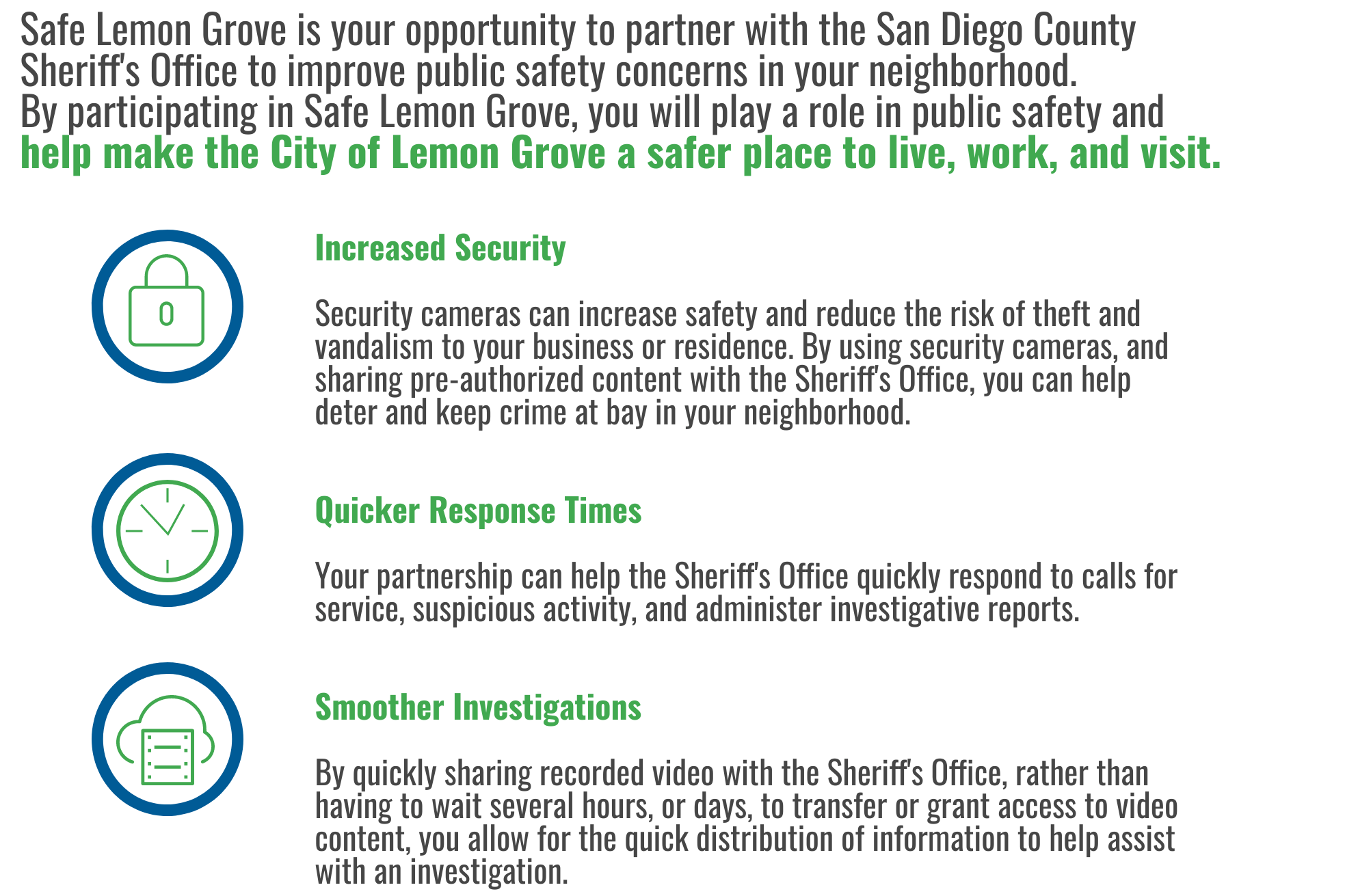 Safe Lemon Grove