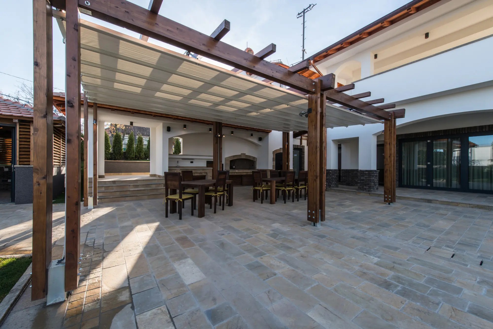 Discover the perfect design, materials and architectural styles among these 50 examples. 8 Cool Ideas For Cozy Patio Cover Design Katy Texas Pool Builder Sahara Pools Katy Tx