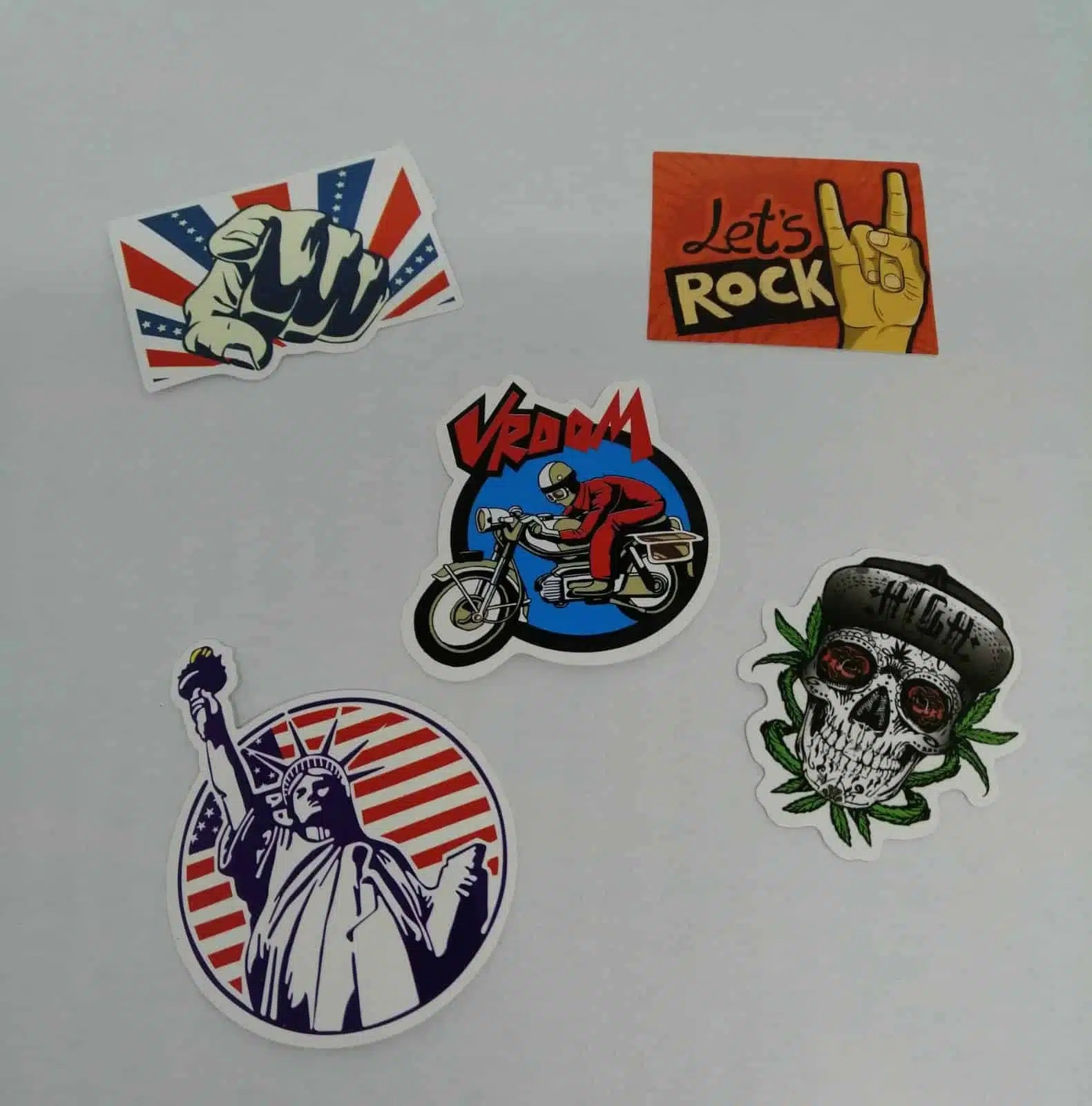Unique Hull Stickers - Option 8 (5 pcs) | Sailboat RC
