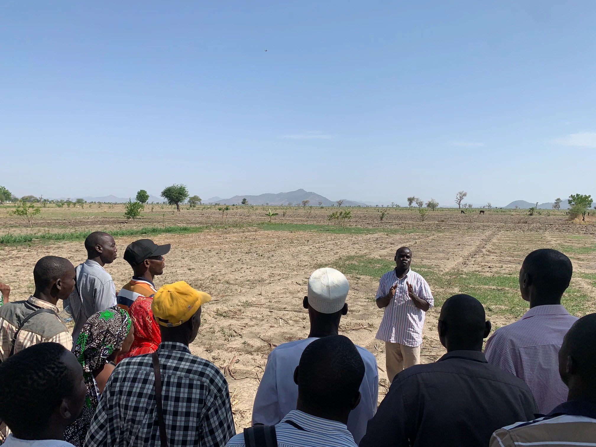 Visite lors de la Formation Agroécologie+ Extrême Nord