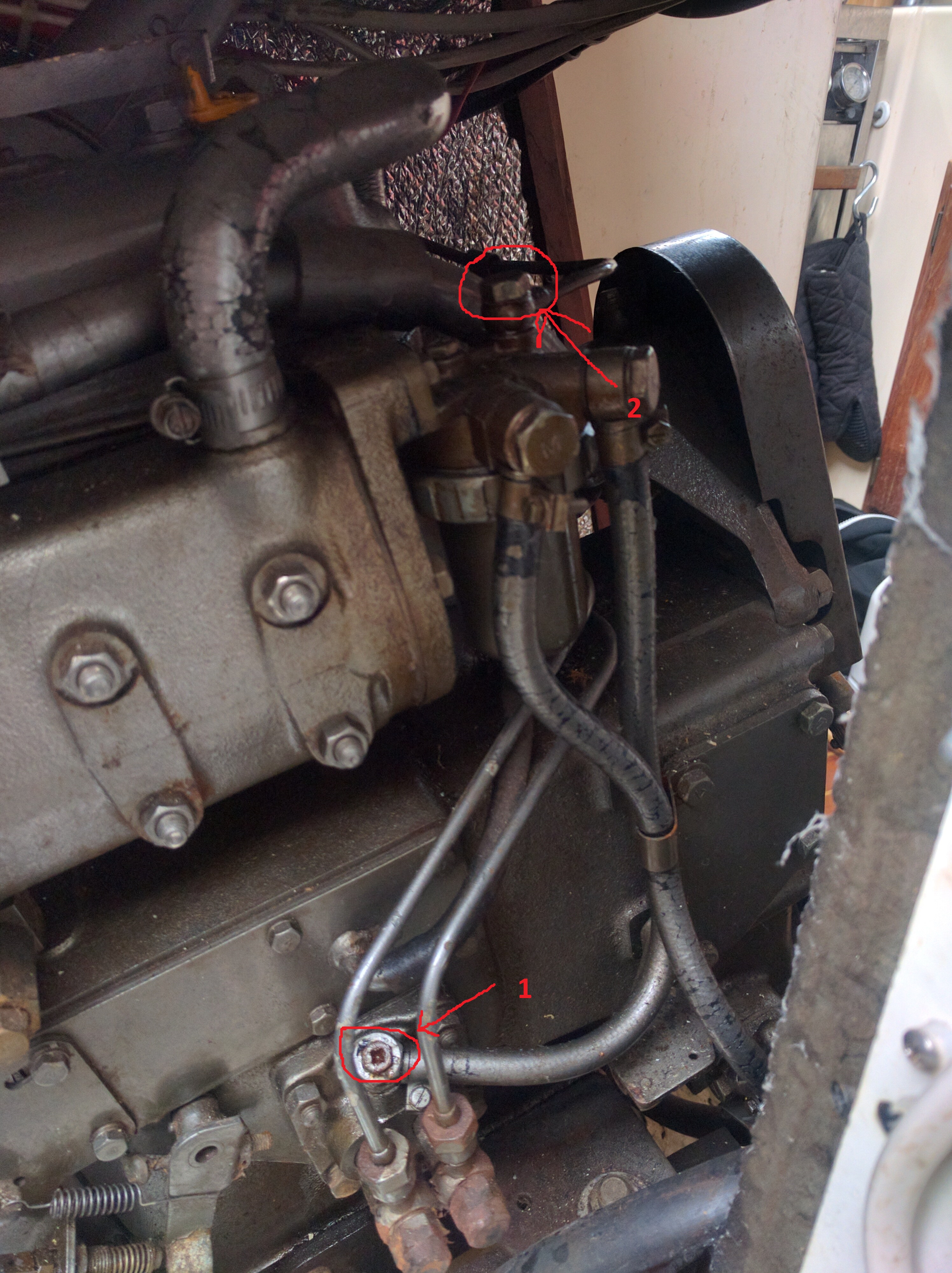 Bleeding A Yanmar 2Qm20 - Sail Dive Fish