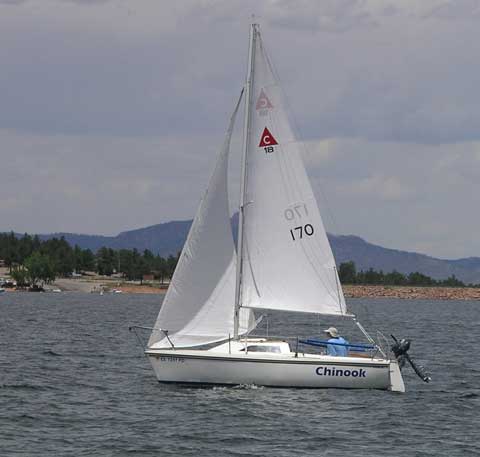 The leeder 40 flybridge is an iconic wa designed and built vessel for our conditions. Catalina Capri 18, 1987, Loveland, Colorado, sailboat for