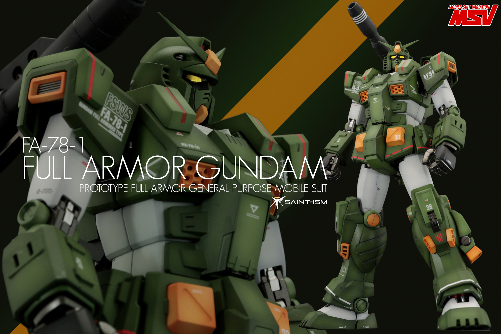 MG FA-78-1 Full Armor Gundam | Saint-ism – Gaming, Gunpla, Digital Art