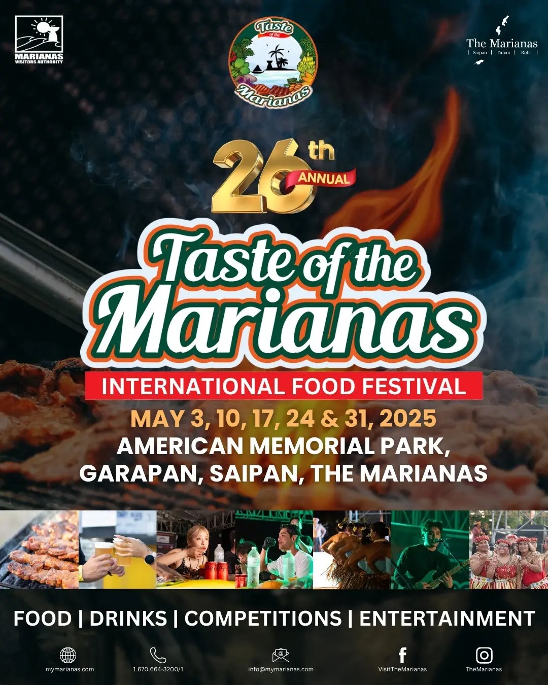 제26회 마리아나스 국제 음식 축제(Taste of the Marianas)