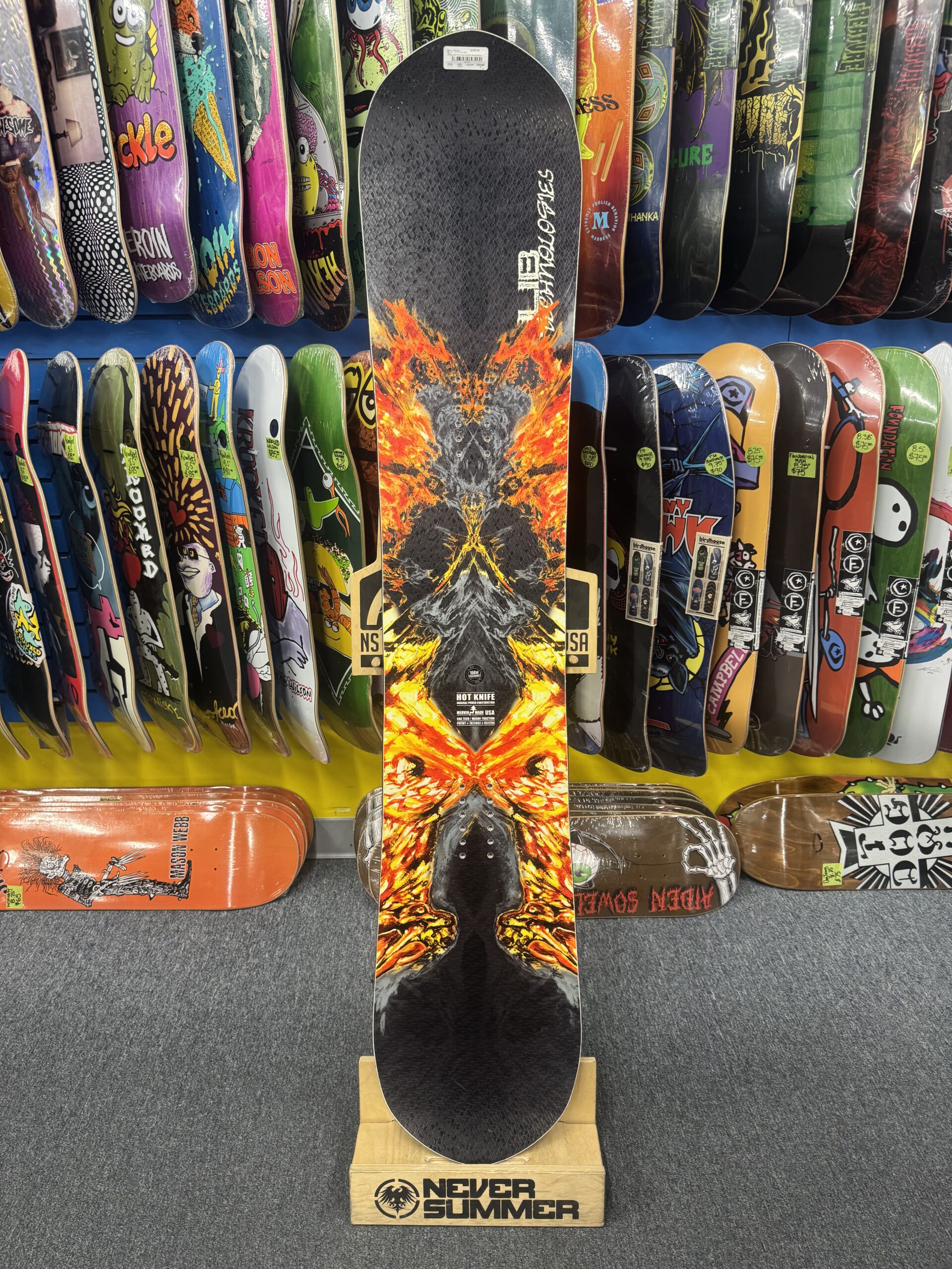 USED LIB TECH HOTKNIFE 156W – Salty Peaks Snowboard Shop