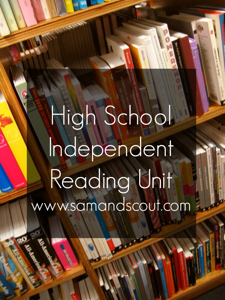 high school independent reading assignment