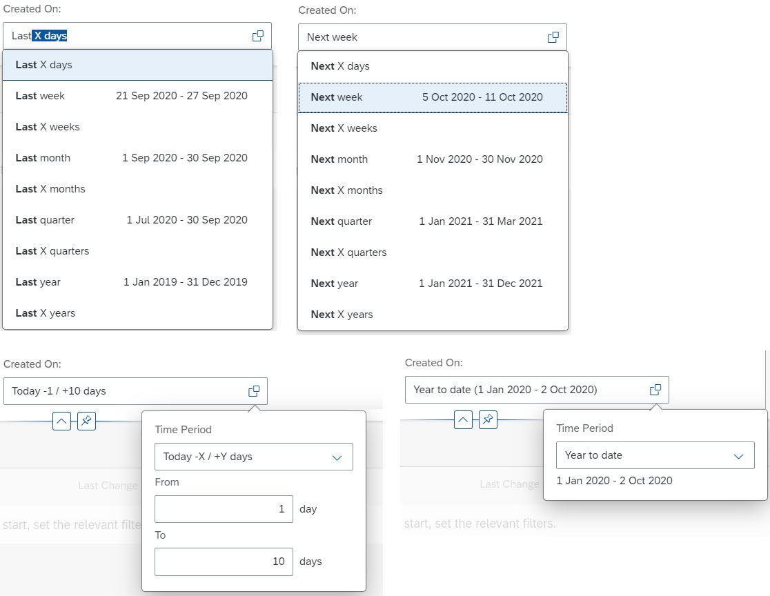 Fiori Element List Report Dynamic Date Picker My Experiments with ABAP