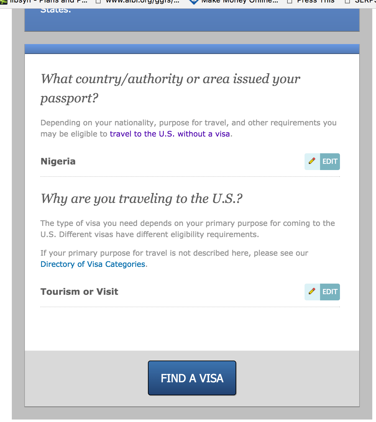 How To Apply For A Us Visa To Visit The Usa B1 B2