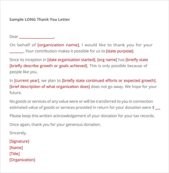 14 Sample Fundraising Letters Writing Letters Formats Examples