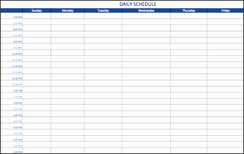 11 seven days planner template sampletemplatess sampletemplatess
